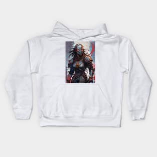 Heroic Female Knight Kids Hoodie